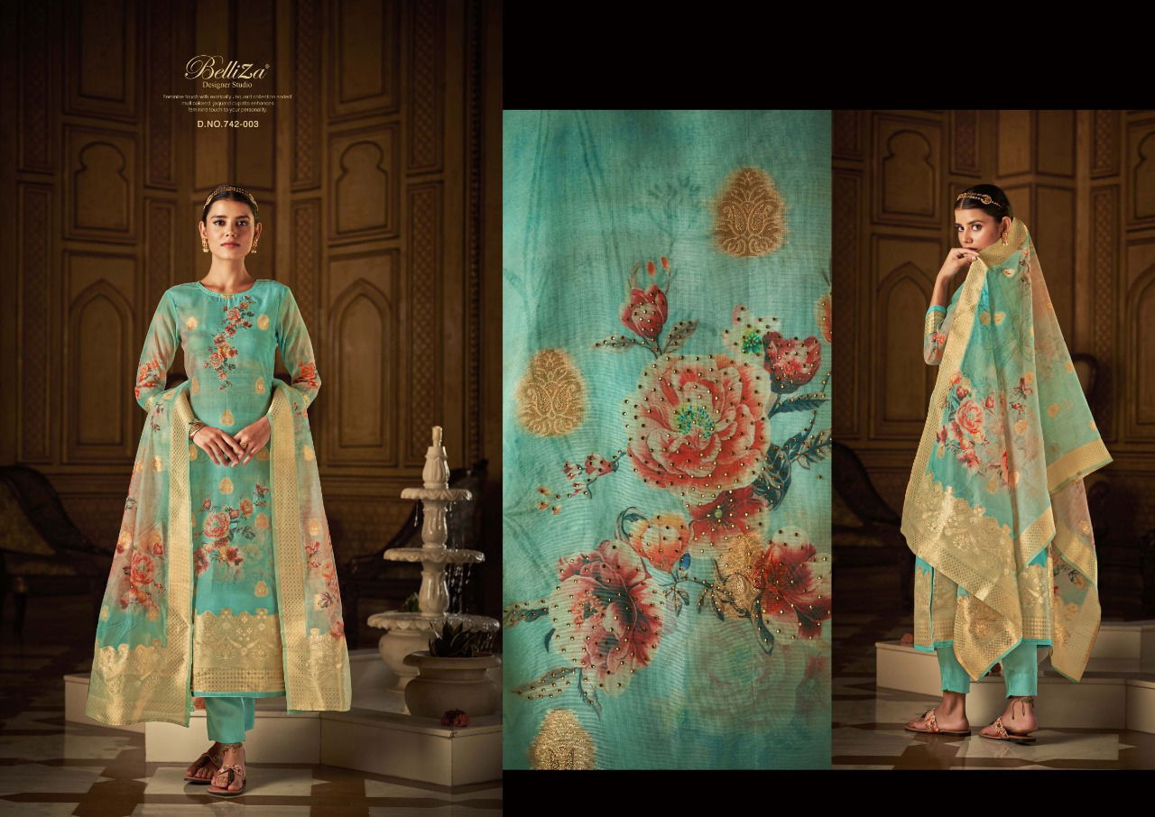 Belliza Amrut Fancy Wholesale Salwar Kameez Collection